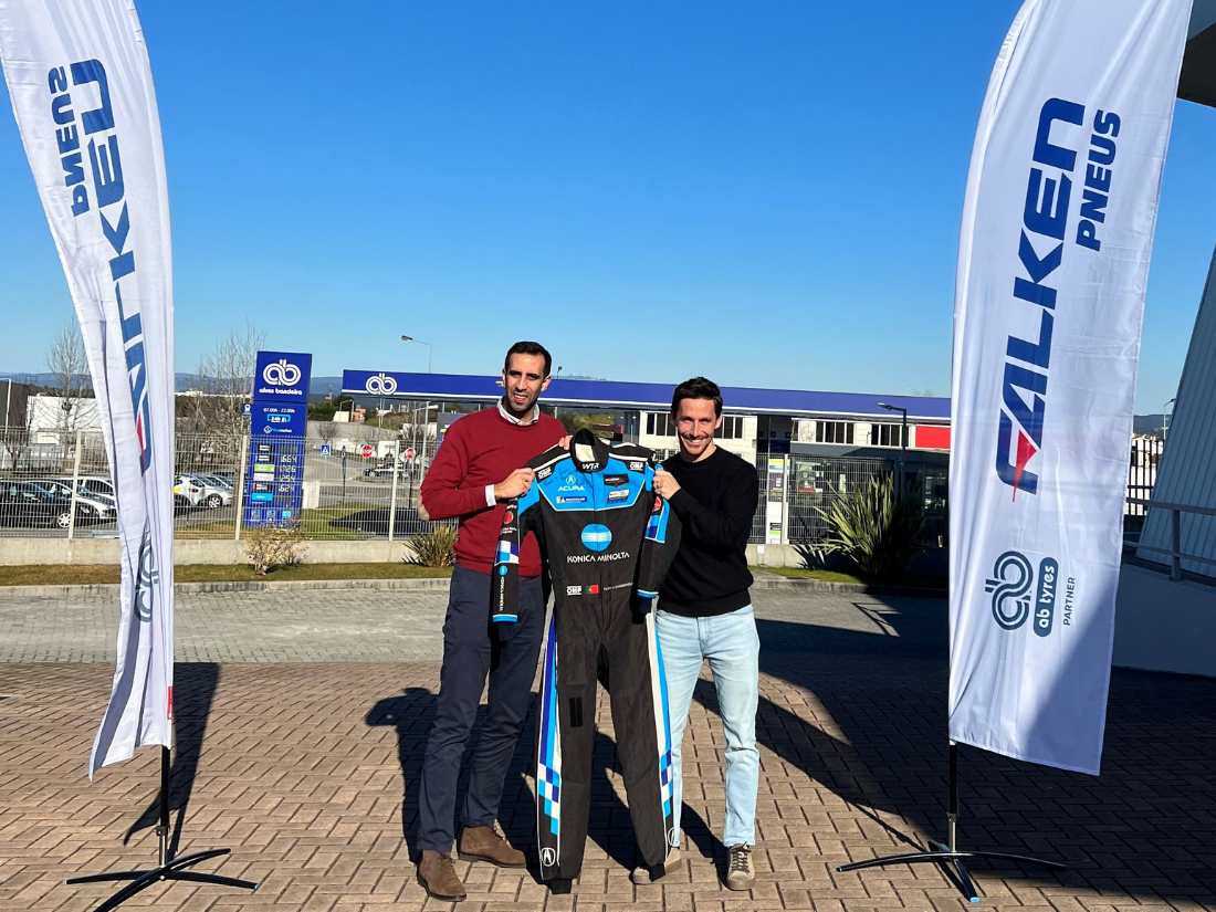 AB Tyres renews partnership with Filipe Albuquerque as Falken brand ambassador in Portugal